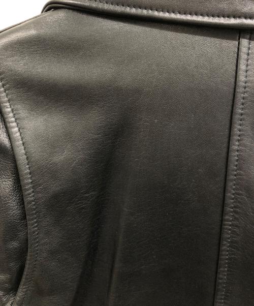 DIESEL（ディーゼル）DIESEL (ディーゼル) L-EDMEA-Aラムレザーライダースジャケット ブラック サイズ:XSの古着・服飾アイテム