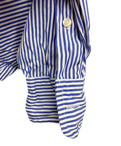 POLO RALPH LAUREN（ポロ・ラルフローレン）POLO RALPH LAUREN (ポロ・ラルフローレン) ストライプシャツ ネイビー サイズ:Sの古着・服飾アイテム