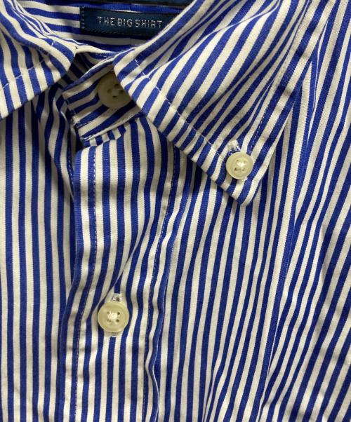 POLO RALPH LAUREN（ポロ・ラルフローレン）POLO RALPH LAUREN (ポロ・ラルフローレン) ストライプシャツ ネイビー サイズ:Sの古着・服飾アイテム
