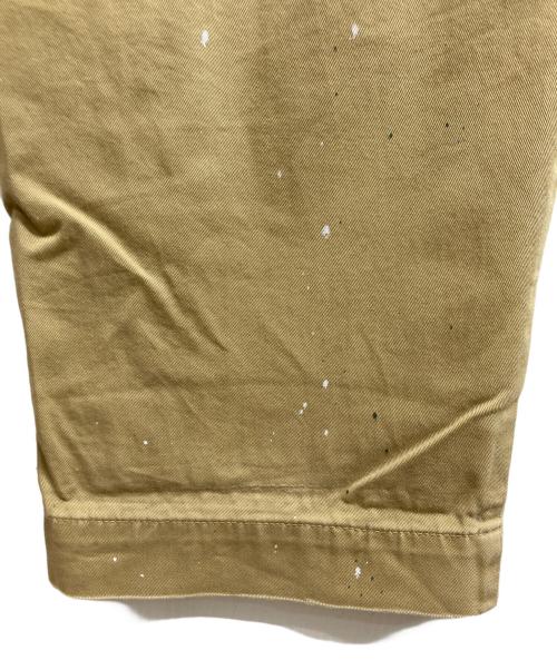 POLO RALPH LAUREN（ポロ・ラルフローレン）POLO RALPH LAUREN (ポロ・ラルフローレン) ペイント加工チノパンツ ベージュ サイズ:78.5cm (W31)の古着・服飾アイテム