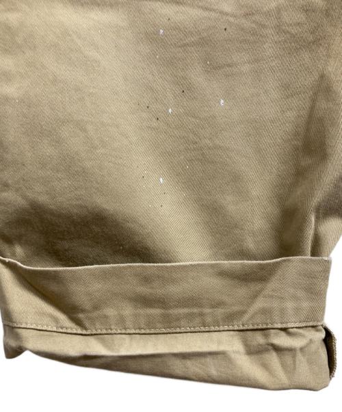 POLO RALPH LAUREN（ポロ・ラルフローレン）POLO RALPH LAUREN (ポロ・ラルフローレン) ペイント加工チノパンツ ベージュ サイズ:78.5cm (W31)の古着・服飾アイテム
