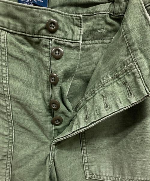 POLO RALPH LAUREN（ポロ・ラルフローレン）POLO RALPH LAUREN (ポロ・ラルフローレン) ベイカーパンツ グリーンの古着・服飾アイテム
