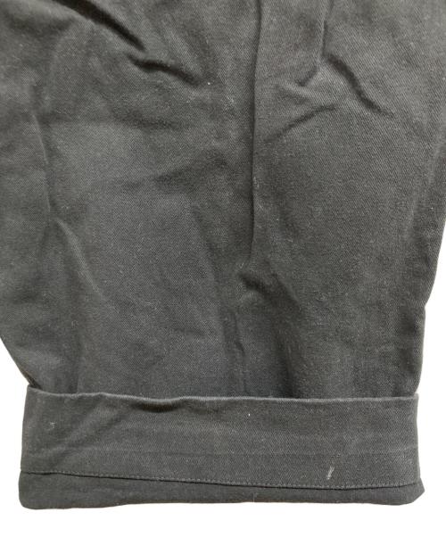 POLO RALPH LAUREN（ポロ・ラルフローレン）POLO RALPH LAUREN (ポロ・ラルフローレン) ベルト付きワイドパンツ ブラック サイズ:Mの古着・服飾アイテム