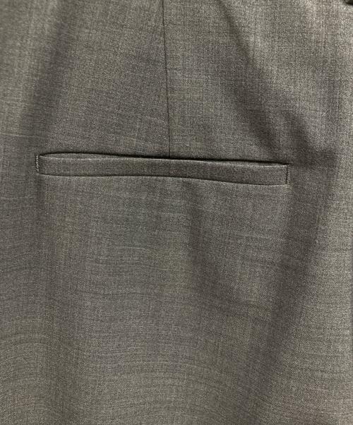 Whim Gazette（ウィムガゼット）Whim Gazette (ウィムガゼット) ワイドタックパンツ グレー サイズ:36の古着・服飾アイテム