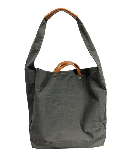 豊岡鞄（トヨオカカバン）豊岡鞄 (トヨオカカバン) TUTUMU News paper tote/	豊岡鞄 グレーの古着・服飾アイテム