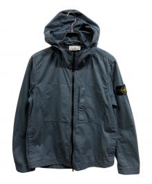 STONE ISLAND（ストーンアイランド）の古着「スーピマコットンストレッチツイルフーデッドブルゾン」｜ブルー