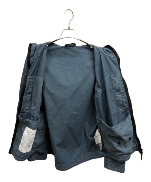 STONE ISLAND（ストーンアイランド）STONE ISLAND (ストーンアイランド) スーピマコットンストレッチツイルフーデッドブルゾン ブルー サイズ:Sの古着・服飾アイテム