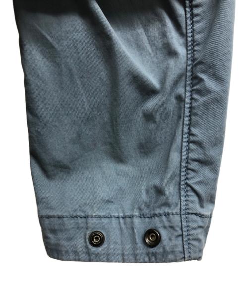STONE ISLAND（ストーンアイランド）STONE ISLAND (ストーンアイランド) スーピマコットンストレッチツイルフーデッドブルゾン ブルー サイズ:Sの古着・服飾アイテム