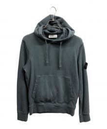 STONE ISLAND（ストーンアイランド）の古着「ガーメントダイフーディー/STONE ISLAND」｜ネイビー