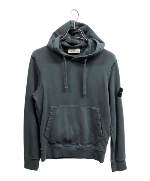 STONE ISLAND（ストーンアイランド）STONE ISLAND (ストーンアイランド) ガーメントダイフーディー/STONE ISLAND ネイビー サイズ:Sの古着・服飾アイテム