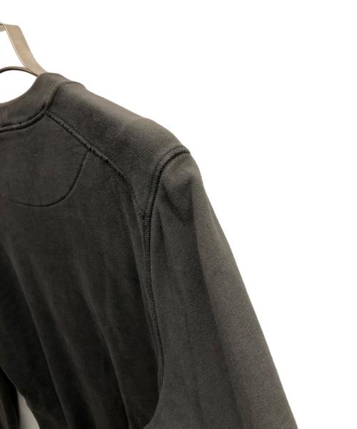 STONE ISLAND（ストーンアイランド）STONE ISLAND (ストーンアイランド) ガーメントダイ ブラッシュドコットン スウェット/	STONE ISLAND グレー サイズ:Sの古着・服飾アイテム
