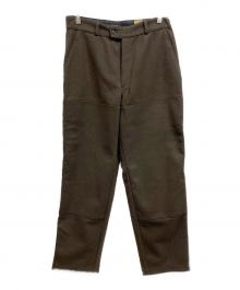A.P.C.（アーペーセー）の古着「ウールダブルニーパンツ」｜ブラウン