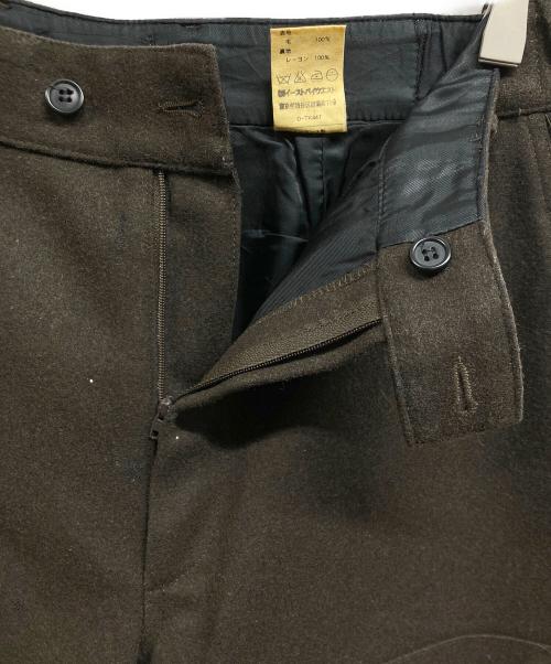A.P.C.（アーペーセー）A.P.C. (アーペーセー) ウールダブルニーパンツ ブラウン サイズ:2の古着・服飾アイテム