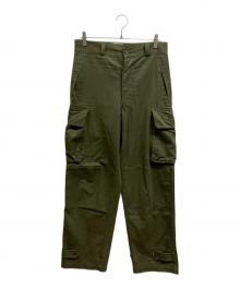 French Military（フレンチミリタリー）の古着「後期 M-47 フィールドパンツ」｜グリーン