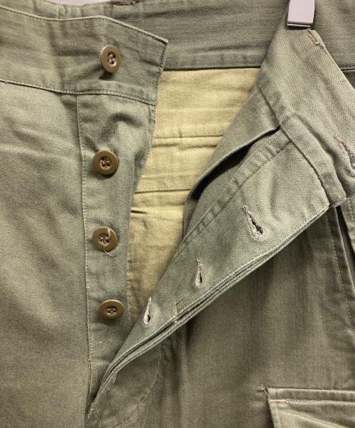 French Military（フレンチミリタリー）French Military (フレンチミリタリー) 後期 M-47 フィールドパンツ グリーン サイズ:31の古着・服飾アイテム