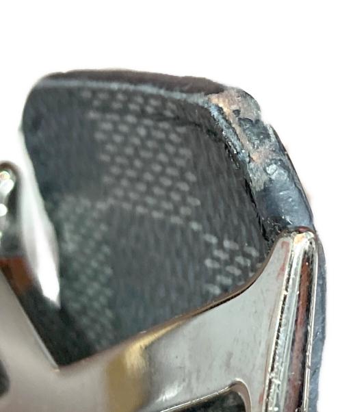 LOUIS VUITTON（ルイ ヴィトン）LOUIS VUITTON (ルイ ヴィトン) サンチュール LVイニシャル 40MM 85/34 ブラック・グレーの古着・服飾アイテム