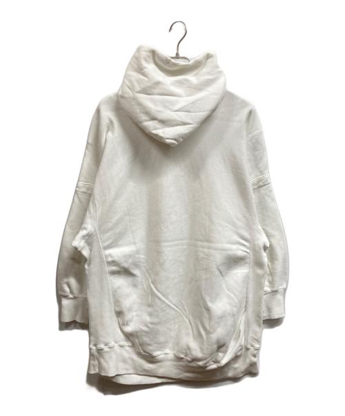 Champion（チャンピオン）Champion (チャンピオン) LAND'S END (ランズエンド) コラボブランク目無しプルオーバーパーカー ホワイト サイズ:XXLの古着・服飾アイテム