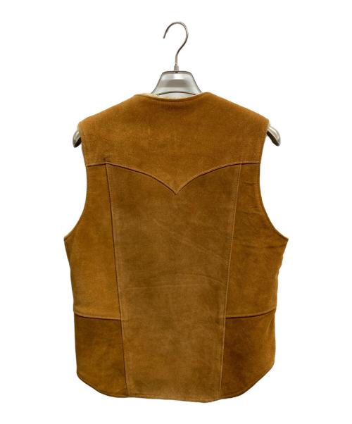 SCHOTT BROS.（ショットブロス）SCHOTT BROS. (ショットブロス) スウェード裏ボアベスト サイズ:Sの古着・服飾アイテム