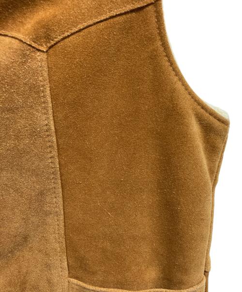 SCHOTT BROS.（ショットブロス）SCHOTT BROS. (ショットブロス) スウェード裏ボアベスト サイズ:Sの古着・服飾アイテム