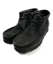 CLARKS×BEAMS（クラークス×ビームス）の古着「ゴアテックスワラビーブーツ」｜ブラック