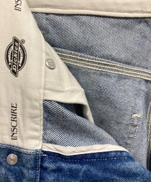 Dickies（ディッキーズ）Dickies (ディッキーズ) INSCRIRE (アンスクリア) デニムカーペンターハーフパンツ インディゴ サイズ:Sの古着・服飾アイテム