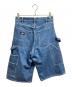 Dickies (ディッキーズ) INSCRIRE (アンスクリア) デニムカーペンターハーフパンツ インディゴ サイズ:S：12000円