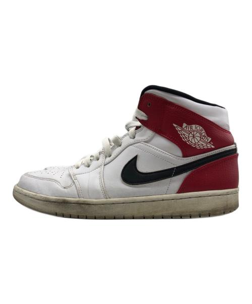 NIKE（ナイキ）NIKE (ナイキ) Air Jordan 1 Mid ホワイト サイズ:UK8.5の古着・服飾アイテム