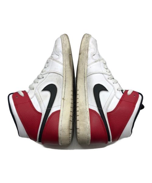 NIKE（ナイキ）NIKE (ナイキ) Air Jordan 1 Mid ホワイト サイズ:UK8.5の古着・服飾アイテム