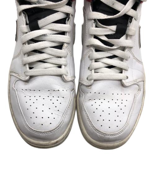 NIKE（ナイキ）NIKE (ナイキ) Air Jordan 1 Mid ホワイト サイズ:UK8.5の古着・服飾アイテム