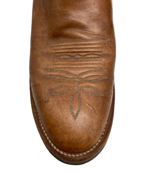 Justin boot（ジャスティンブーツ）Justin boot (ジャスティンブーツ) ウエスタンブーツ ブラウン サイズ:10Dの古着・服飾アイテム