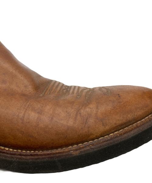 Justin boot（ジャスティンブーツ）Justin boot (ジャスティンブーツ) ウエスタンブーツ ブラウン サイズ:10Dの古着・服飾アイテム