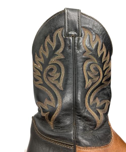 Justin boot（ジャスティンブーツ）Justin boot (ジャスティンブーツ) ウエスタンブーツ ブラウン サイズ:10Dの古着・服飾アイテム