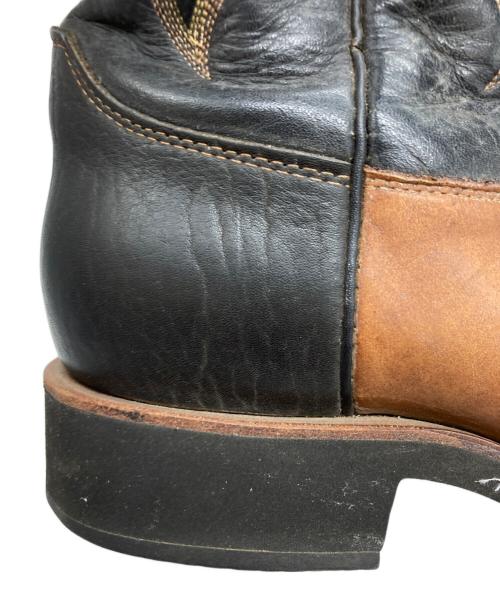Justin boot（ジャスティンブーツ）Justin boot (ジャスティンブーツ) ウエスタンブーツ ブラウン サイズ:10Dの古着・服飾アイテム