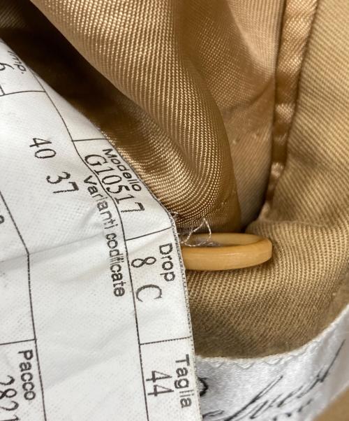 Belvest（ベルヴェスト）Belvest (ベルヴェスト) コットン3Ｂジャケット ベージュ サイズ:44の古着・服飾アイテム