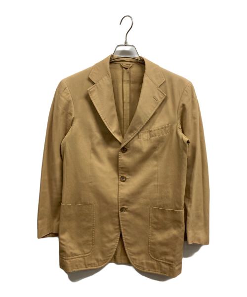Belvest（ベルヴェスト）Belvest (ベルヴェスト) コットン3Ｂジャケット ベージュ サイズ:44の古着・服飾アイテム