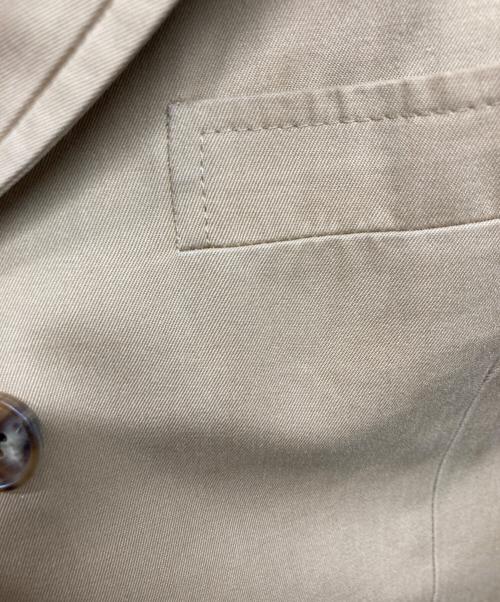 Belvest（ベルヴェスト）Belvest (ベルヴェスト) コットン3Ｂジャケット ベージュ サイズ:44の古着・服飾アイテム