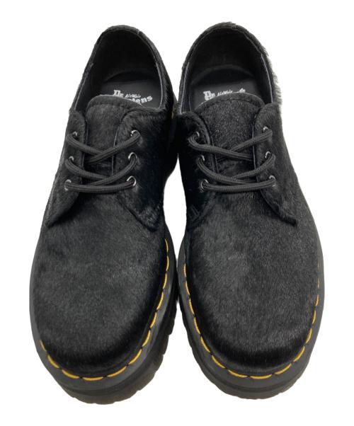 Dr.Martens（ドクターマーチン）Dr.Martens (ドクターマーチン) 1461 QUAD 3 ホール シューズ ブラック サイズ:US7の古着・服飾アイテム