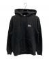 stussy（ステューシー）の古着「Stock International Hood/stussy」｜ブラック