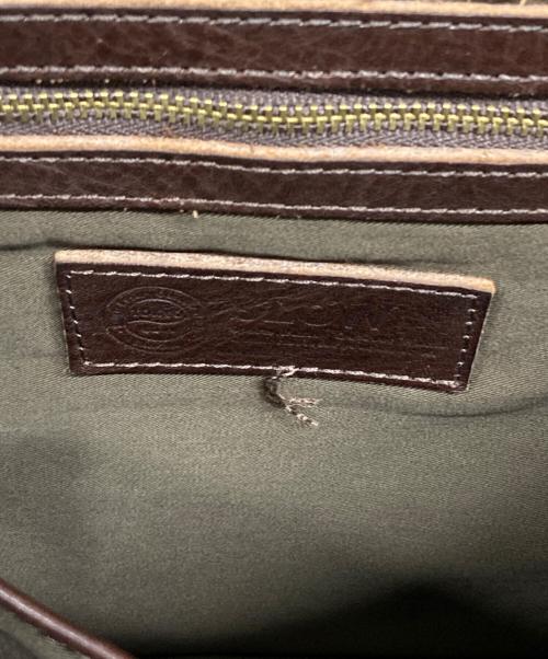 SLOW（スロウ）SLOW (スロウ) レザーショルダーバッグ ブラウンの古着・服飾アイテム
