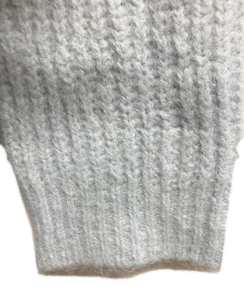 A.P.C.（アーペーセー）A.P.C. (アーペーセー) モックネックモヘヤニット ブルー サイズ:Sの古着・服飾アイテム