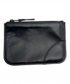 COMME des GARCONSコムデギャルソン）の古着「Black Pouch Card & Coin Cas/COMME des GARCONS」｜ブラック