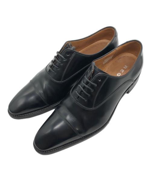 REGAL（リーガル）REGAL (リーガル) ストレートチップシューズ ブラック サイズ:24 1/2の古着・服飾アイテム