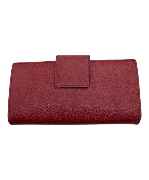 BVLGARI（ブルガリ）BVLGARI (ブルガリ) 長財布 レッドの古着・服飾アイテム
