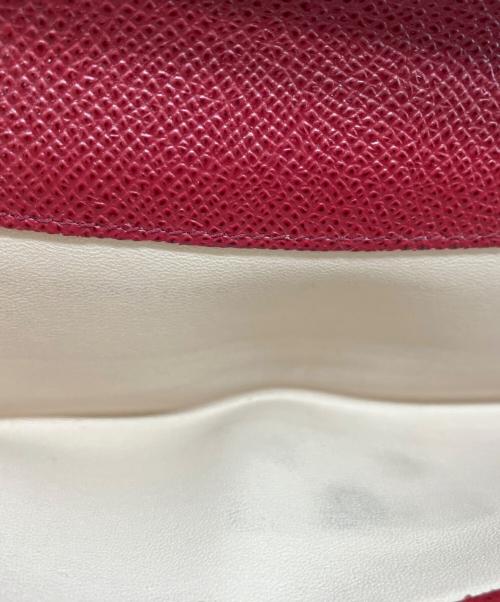 BVLGARI（ブルガリ）BVLGARI (ブルガリ) 長財布 レッドの古着・服飾アイテム