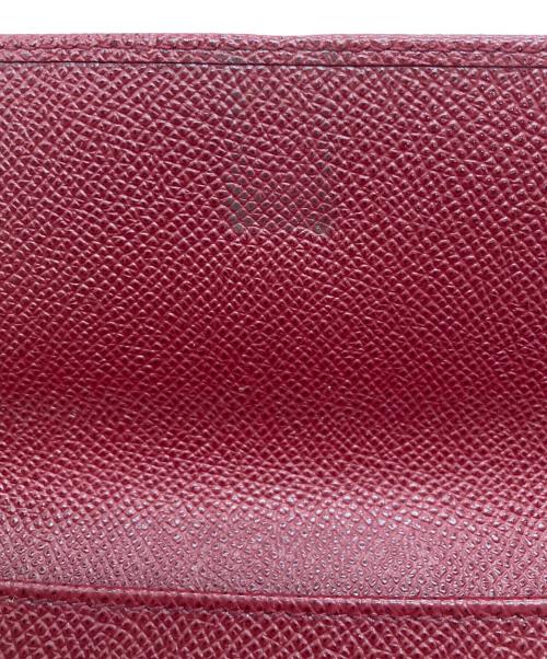BVLGARI（ブルガリ）BVLGARI (ブルガリ) 長財布 レッドの古着・服飾アイテム