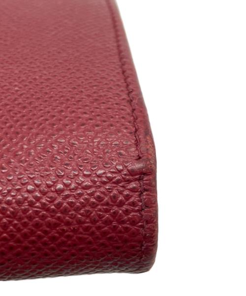 BVLGARI（ブルガリ）BVLGARI (ブルガリ) 長財布 レッドの古着・服飾アイテム