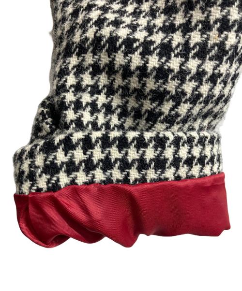 BEAMS BOY（ビームスボーイ）BEAMS BOY (ビームスボーイ) Harris Tweed (ハリスツイード) バルカラーコート/BEAMS BOY/Harris Tweed ホワイト サイズ:FREEの古着・服飾アイテム