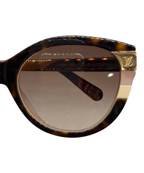 LOUIS VUITTON（ルイ ヴィトン）LOUIS VUITTON (ルイ ヴィトン) サングラス/LOUIS VUITTON ピンク×ブラウン サイズ:57□18 140の古着・服飾アイテム