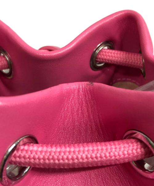 MARC JACOBS（マークジェイコブス）MARC JACOBS (マークジェイコブス) The Woven Bucket Bag/MARC JACOBS ピンクの古着・服飾アイテム