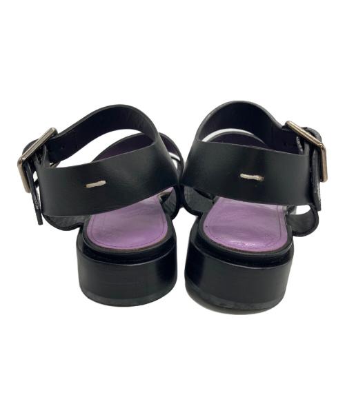 Maison Margiela（メゾンマルジェラ）Maison Margiela (メゾンマルジェラ) ストラップサンダル/Maison Margiela ブラック サイズ:37の古着・服飾アイテム